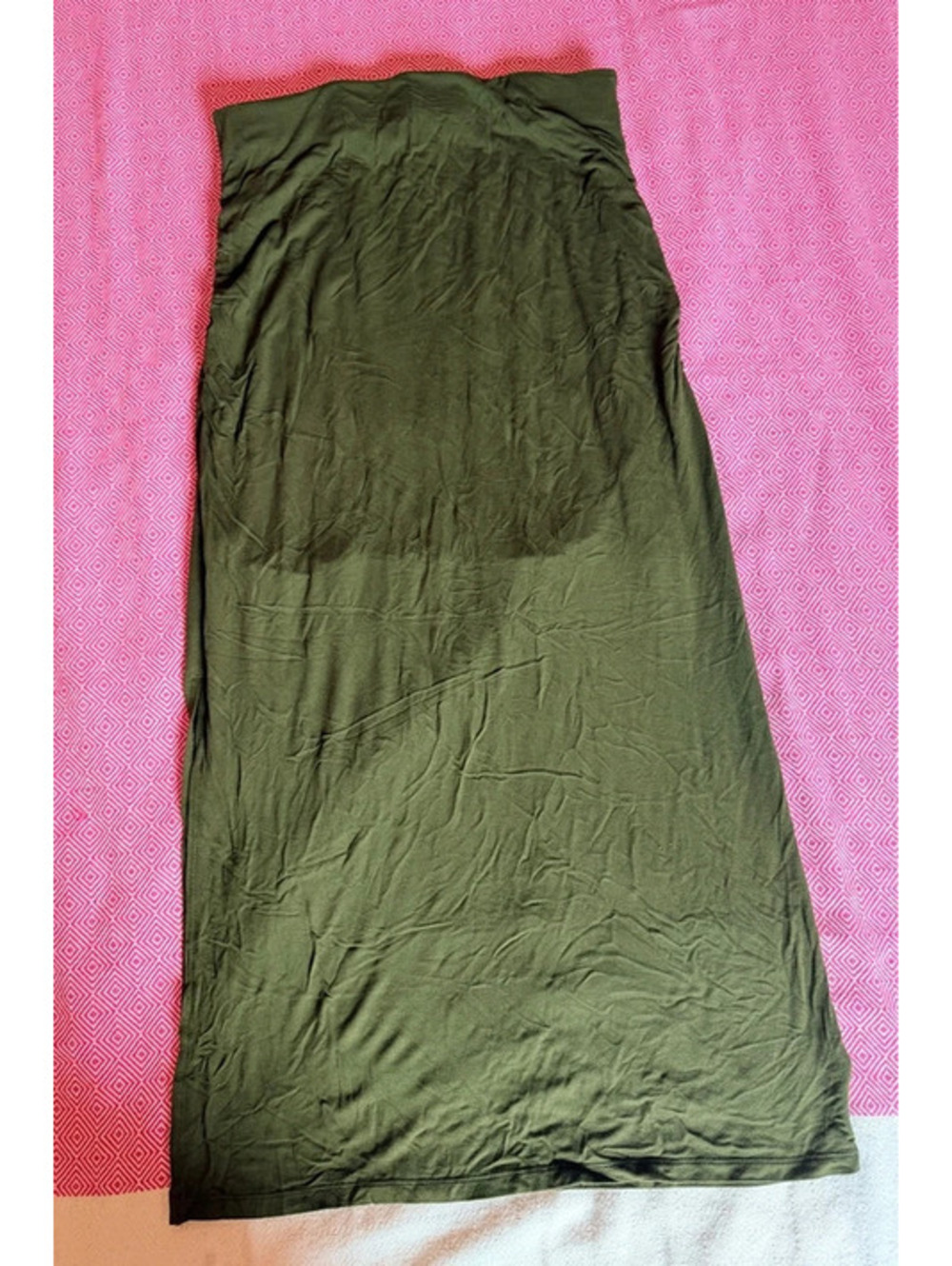 Green Maxi Skirt